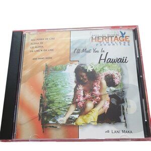 Vintage CD Album: "Ill Meet‎ You In Hawaii" By Lani Maka